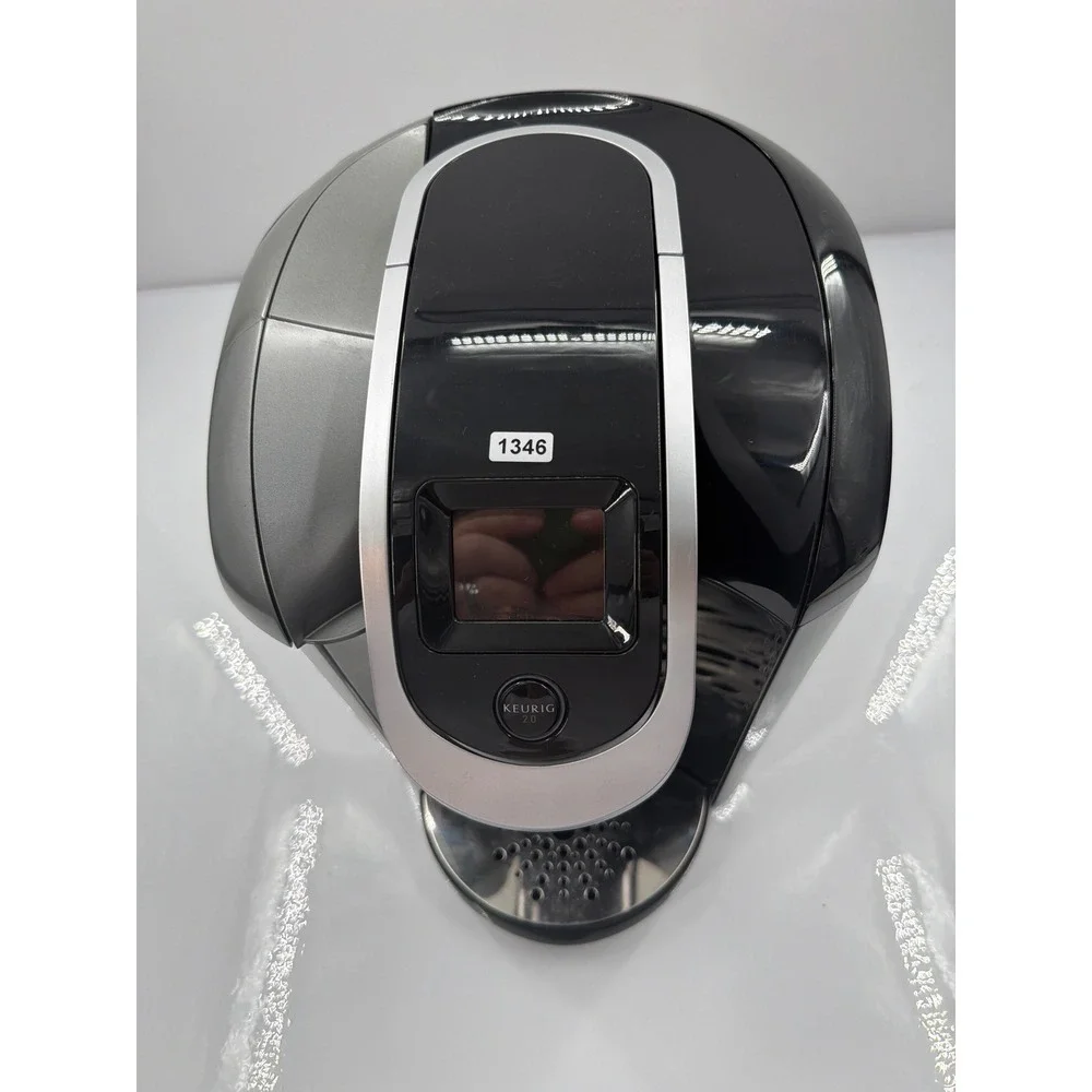 Keurig 2.0 K200 Single Serve Coffee Maker Black Silver K-Cup Pod Brewer